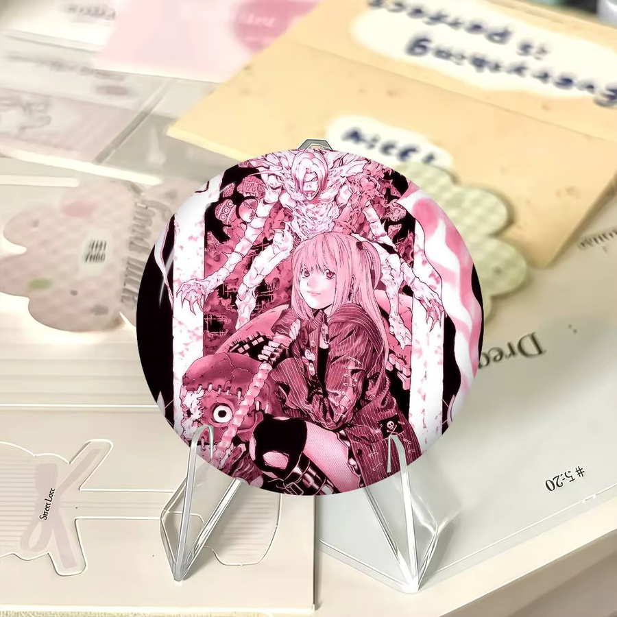 Kayou Anime Misa Death Note Button-Pins in den Größen Durchmesser: 32 mm, 44 mm und 58 mm - Bild 5