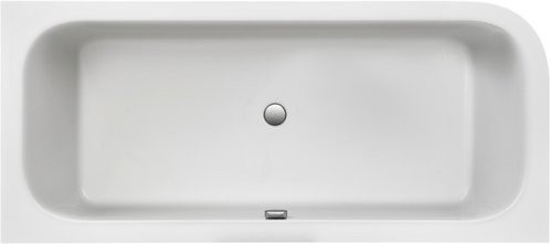 OTTOFOND Badewanne Spirit oval in Weiß, B/H/L: 80 x 46,5 x 180 cm - Bild 1