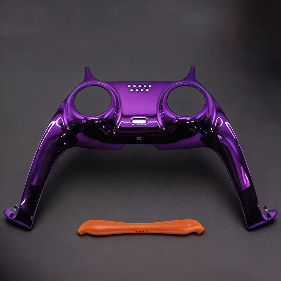 EASYGRITTY 5er Set Ersatz-Gehäuse für PS5-Controller in Rot mit Glanz-Finish und Hebelwerkzeug - Bild 1