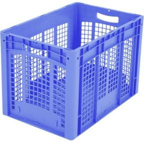 Bito Eurostapelbehälter XL stapelbar aus Kunststoff, blau, B/T/H: 60 x 40 x 42 cm - Bild 1