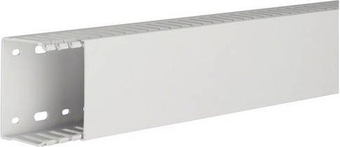 Hager HNG50075 Verdrahtungskanal Grau, B: 75 mm, H: 50 mm, L: 2 m - Bild 1