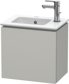 Duravit L-Cube Waschtischunterschrank wandhängend in Grau Matt, B: 42 cm, T: 29,4 cm, H: 40 cm - Bild 1