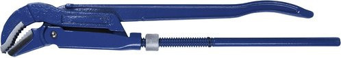 CON:P Eckrohrzange aus Stahl, Blau, 1 1/2 Zoll, Länge: 180 mm - Bild 1