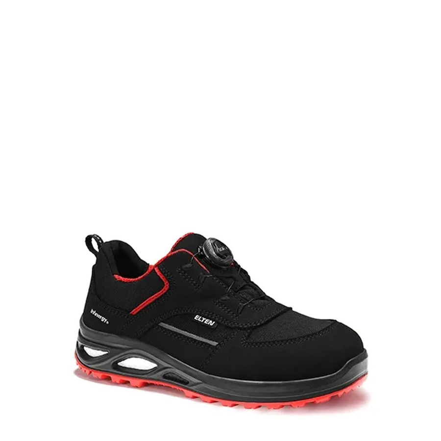 Elten Damen-Sicherheitshalbschuh Hannah Xxtl Boa S3 ESD in Black-Red, Größe 40 - Bild 2