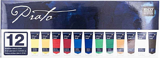 Rico Design Prato Special Edition Bunt 12 x 22 ml - Bild 1