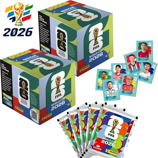 Panini 2026 FIFA Weltmeisterschaft Sticker Pack, Fußballkarten, ab 14 Jahren - Bild 1