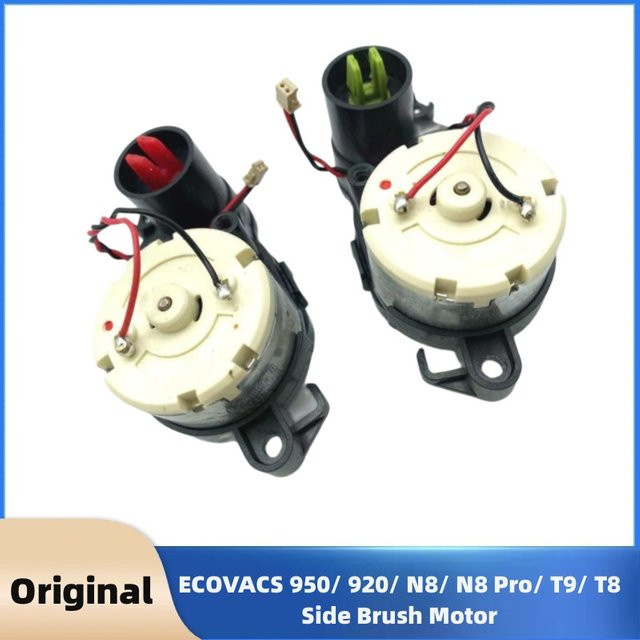 Ecovacs Seitenbürstenmotor Ersatzteil für DEEBOT OZMO 950, 920, N8, N8 Pro, T9 und T8 Roboter Staubsauger aus Kunststoff - Bild 1