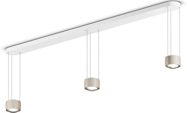 Occhio Sento sospeso LED-Pendelleuchte in Gold matt mit Linse-Ausführung, dimmbar, warmweißes Licht (3000K) - Bild 1