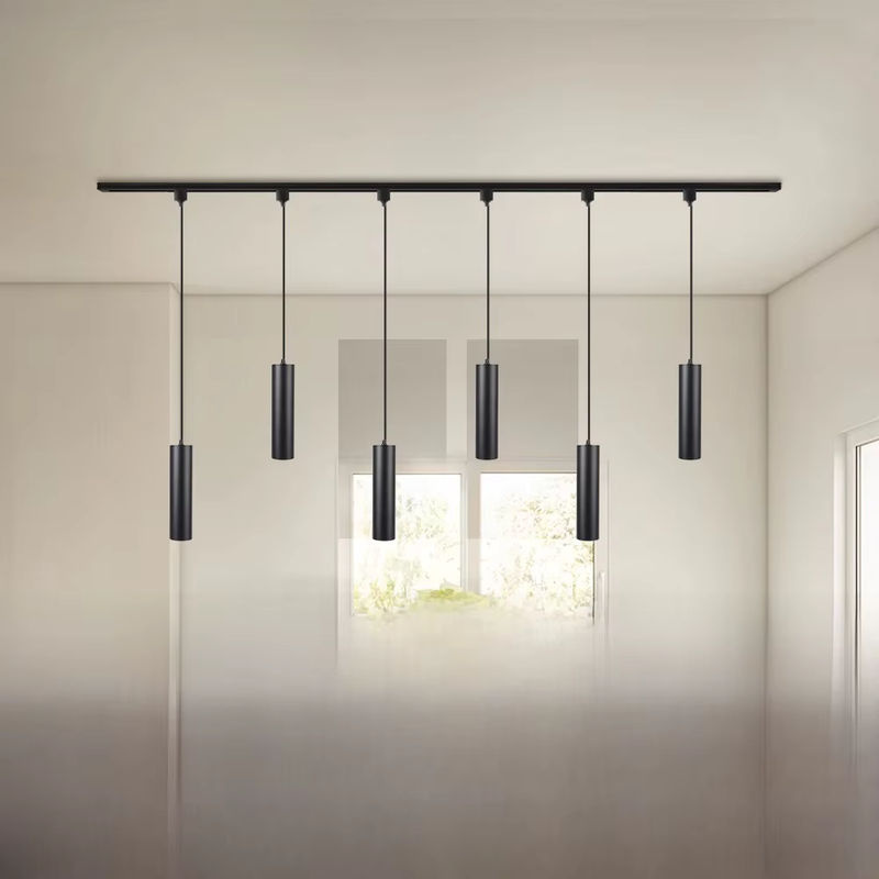 CHENBEN LED Schienen-Pendelleuchte in Schwarz mit warmweißem Licht für Küche, Wohnzimmer und Schlafzimmer - Bild 4