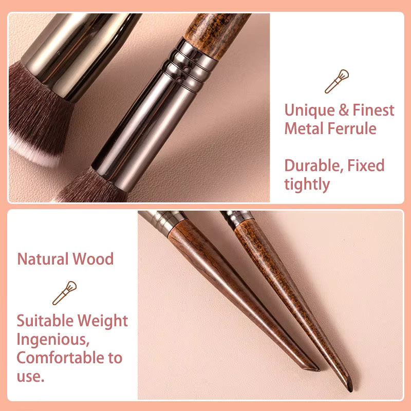 OVW Make-up-Pinsel-Set für Foundation und Concealer, Gesicht - Bild 2