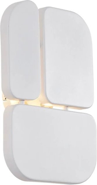 QAZQA Design Wandlampe Weiß mit 3 Leuchten für Wohnzimmer, Schlafzimmer und Flur - Bild 1