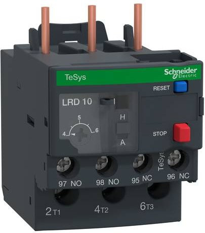 Schneider Electric Motorschutzrelais LRD10L in Schwarz - Bild 1