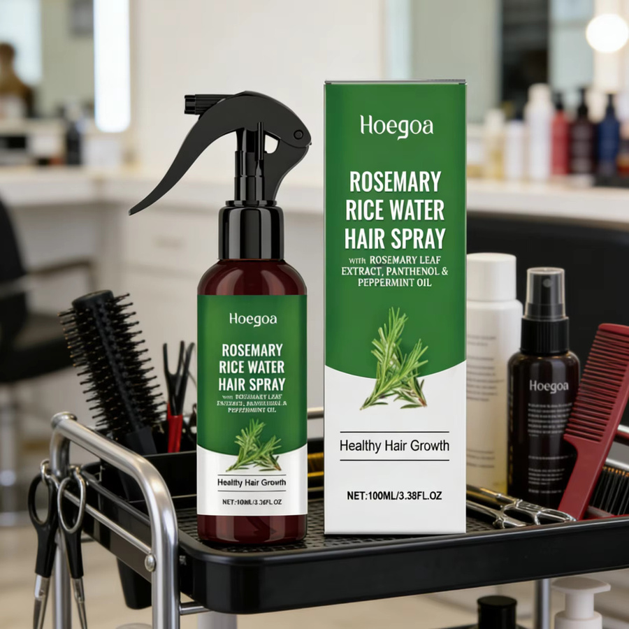 Hoegoa Rosmarin-Reiswasser Haarspray, 100 ml, Unisex - Bild 6