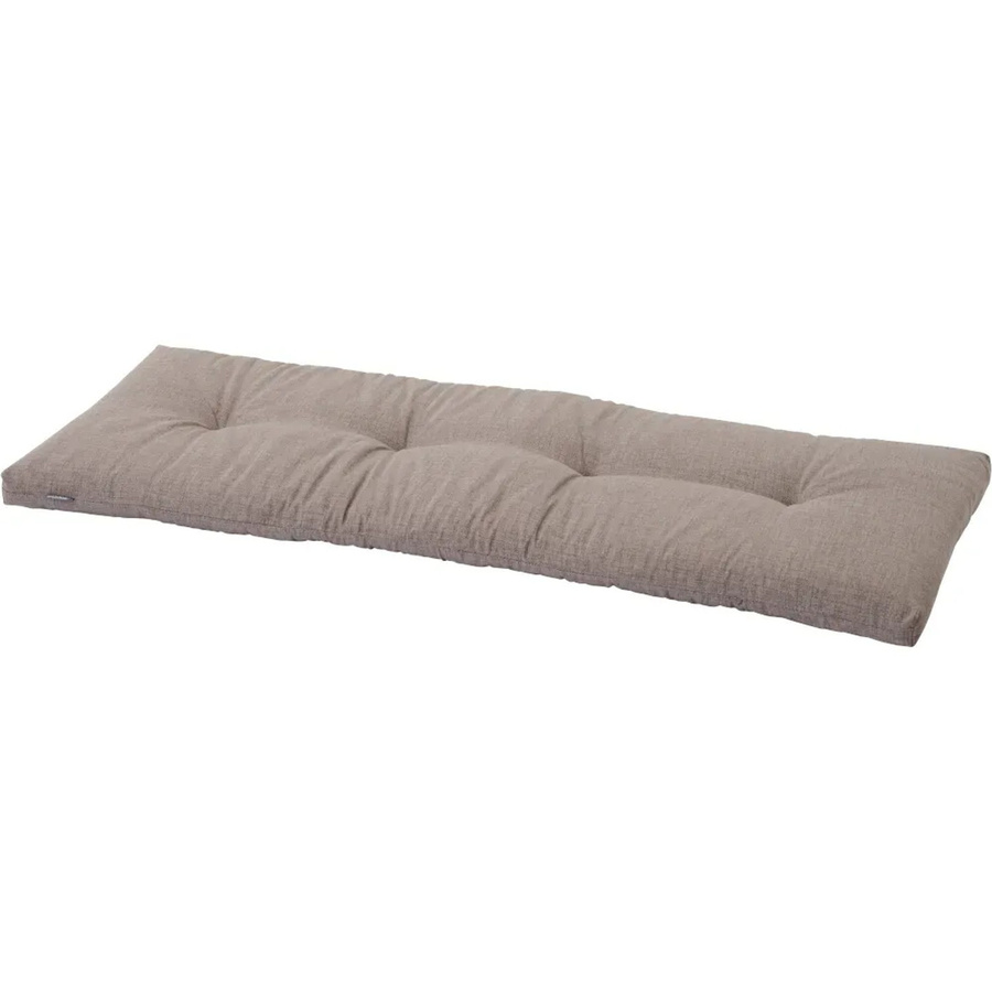 Siena Garden Banksitzkissen Comfort in Taupe, wetterfest und UV-beständig, B/T/H: 110 x 44 x 7 cm - Bild 2