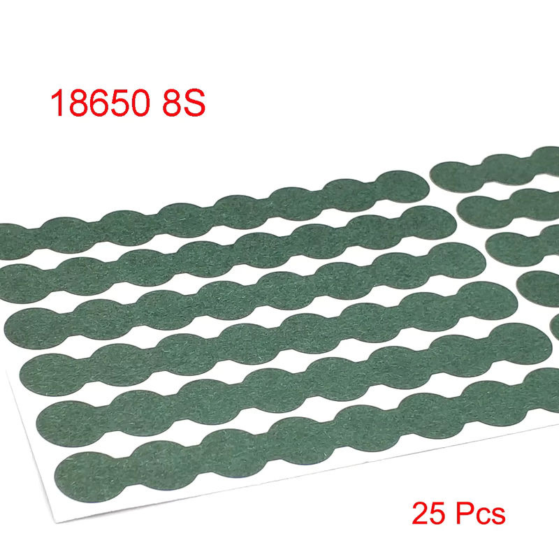 Grüne Isolierdichtung aus Gerstenpapier für 18650 Li-Ionen-Akkus und Akkuzellen - Bild 4
