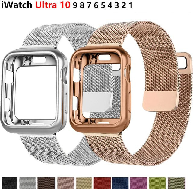 Uhrenarmband Milanaise, Edelstahl, Unisex - Bild 1