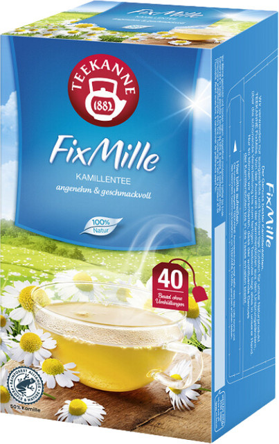 Teekanne Kamillentee, Kräutertee, Teebeutel, 40 Stück - Bild 1