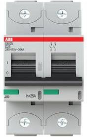 ABB S802N-D25 Leitungsschutzschalter 25A 400V grau - Bild 1