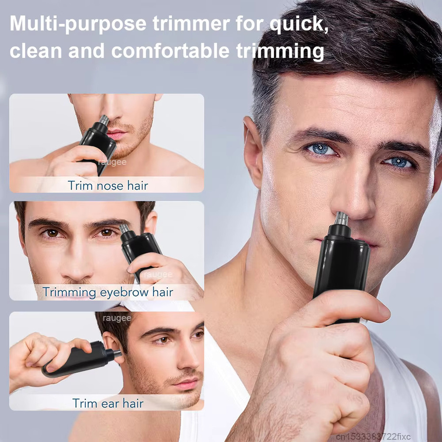 Peicon Nasenhaartrimmer, Herren, Schwarz, USB-aufladbar - Bild 2