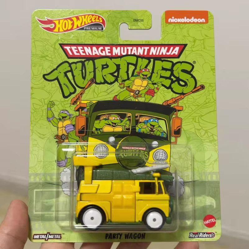 Hot Wheels TMNT Party Wagon, Automodell, Bunt / Mehrfarbig - Bild 2