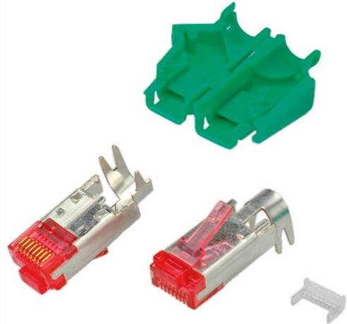 HiRose TM21 Geschirmter Stecker mit Tülle in Grün, 50 Stück - Bild 1