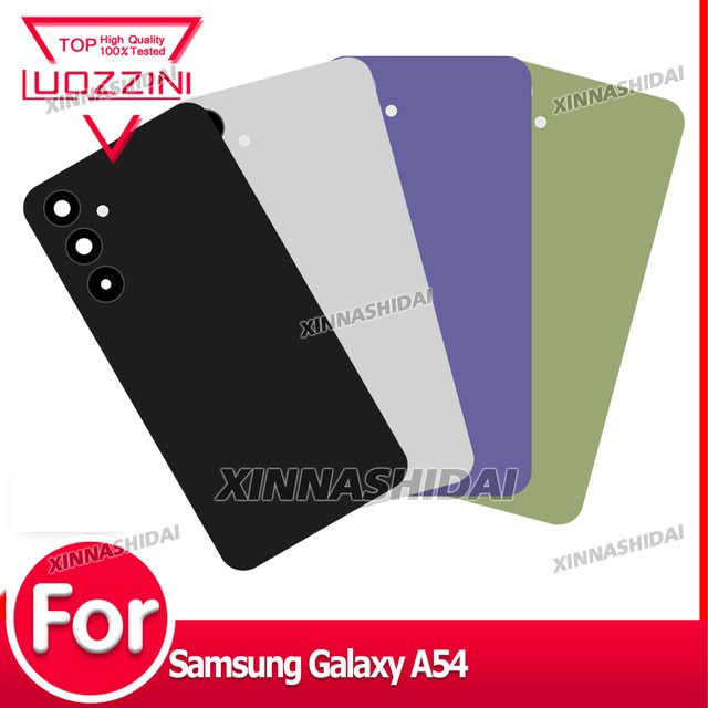 Samsung Galaxy A54 Glas-Rückabdeckung Ersatzgehäuse in Purple - Bild 1