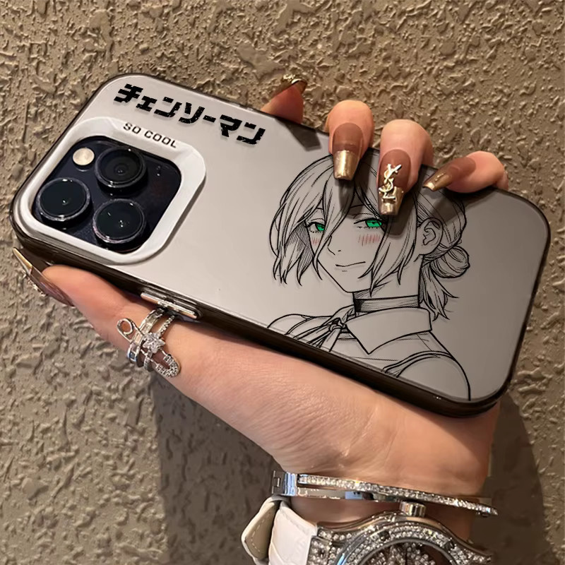 Manga Protagonist Denji Frosted Acryl-Hülle für Xiaomi Mi 15 15T 14 Ultra 14T 13T 12T 11 Lite und POCO F6 F5 X8 X7 X6 Pro Max in Transparent - Bild 1