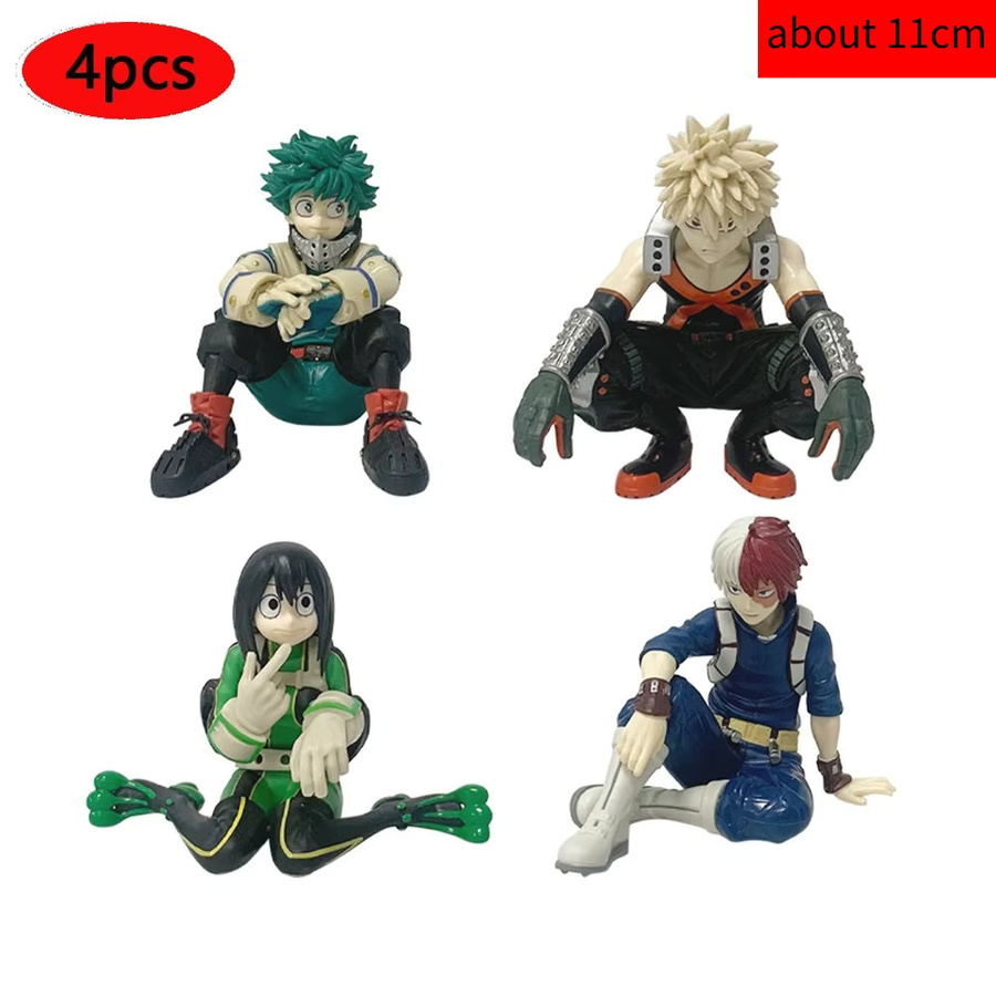Bandai My Hero Academia Midoriya Izuku Bakugou Katsuki Ochaco Uraraka Q-Version, Einzelfigur - Bild 5