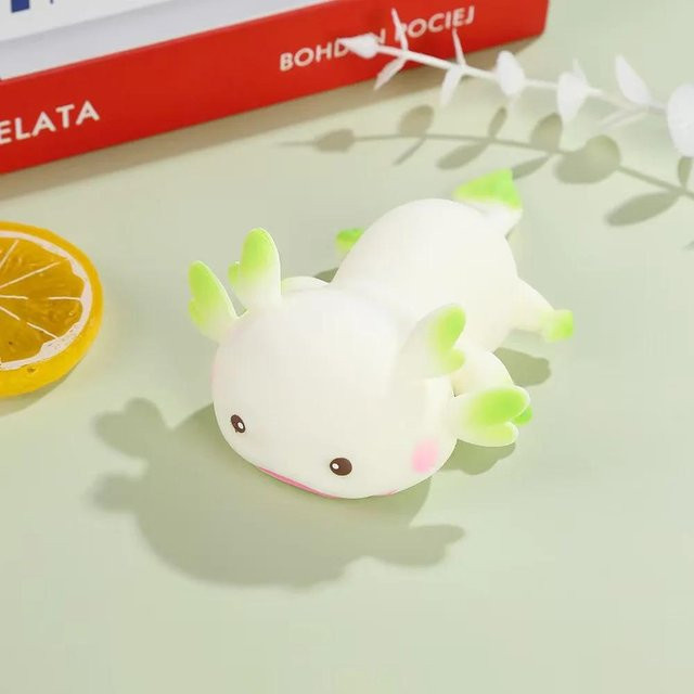 BC Pet Supplies Axolotl Squishy, weiß - Bild 1