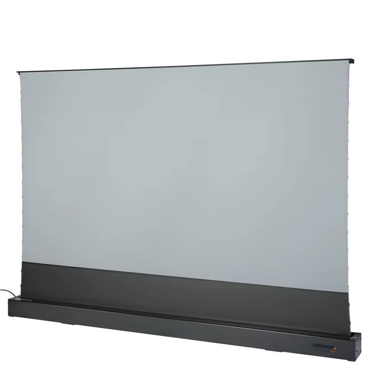 Trinovisuals Elektrische Boden Rising ALR Rollbar Projektor Leinwand 100 Zoll 16:9 Grau - Bild 2