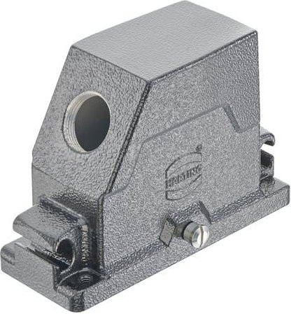 HARTING Tüllengehäuse aus Aluminium in Grau 19 40 516 1681 19405161681 - Bild 1