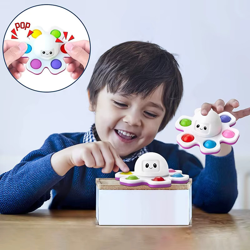 Meade Antistress Push Bubbles Fidget Spinner, sensorisches Spielzeug - Bild 4