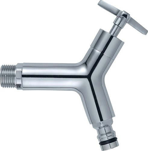 Garantia Auslaufhahn Design Chrom 3/4 Zoll in Silberfarben - Bild 1