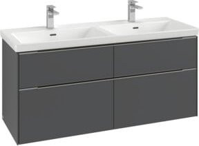 Villeroy & Boch Waschtischunterschrank Subway 3.0 in Weiß, B/T/H: 127,2 x 56,6 x 47,8 cm - Bild 1