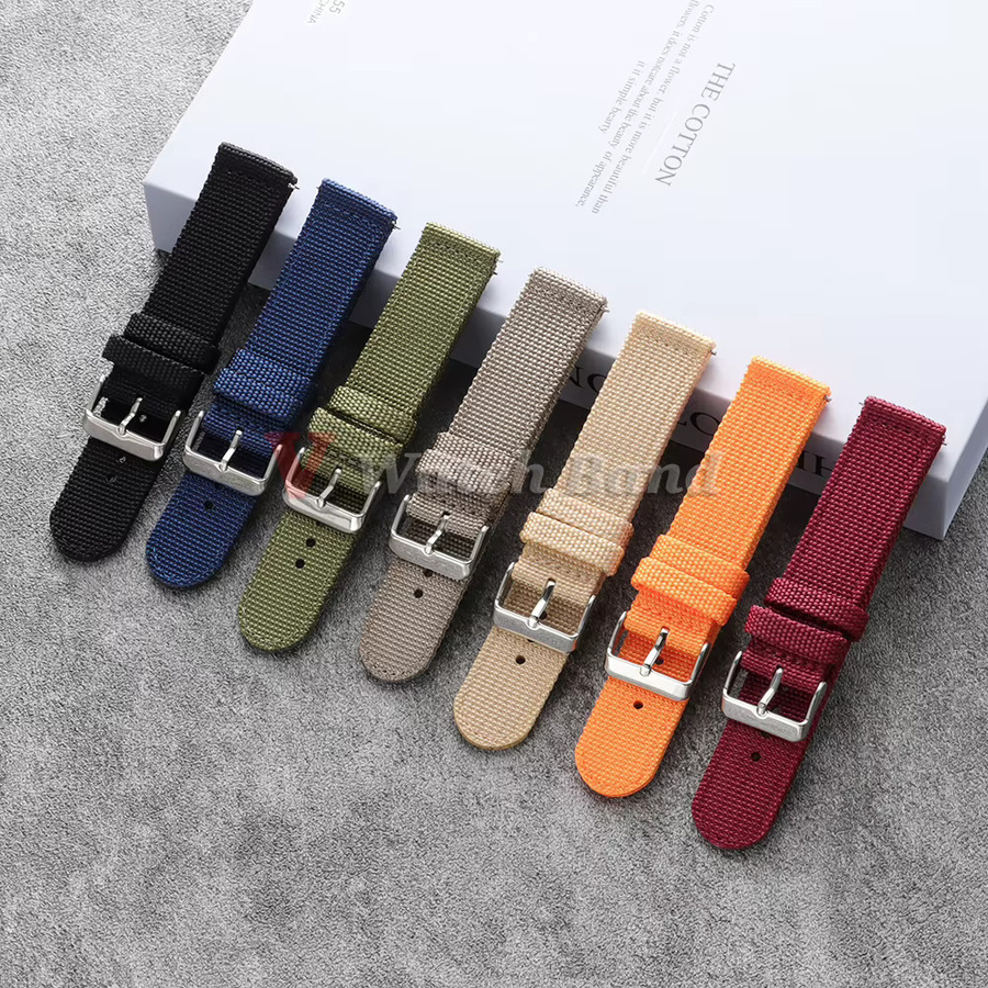 nxalp Uhrenarmband Nylon, Textil/NATO, Unisex, Bunt - Bild 4
