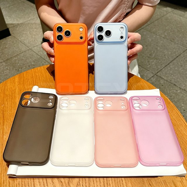 Transparente und ultradünne TPU-Schutzhülle für Apple iPhone 17 Pro Max 16 Pro 15 Plus 14 13 12, stoßfest und anti-fingerabdruckbehaftet - Bild 1