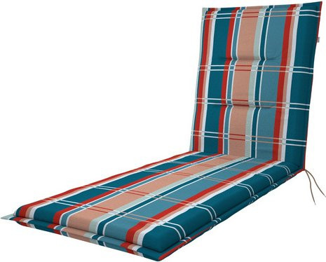 DOPPLER Liegenauflage Spot blau gesteppt mit Schaumstofffüllung L x B x H: 170 x 60 x 5 cm - Bild 1