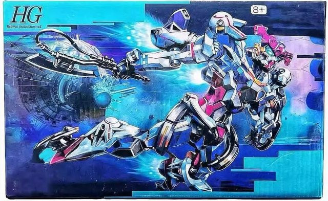 Fashnics Mobile Suit GQuuuuuuX, Bausatz, Actionfiguren, blau, ab 14 Jahren - Bild 1