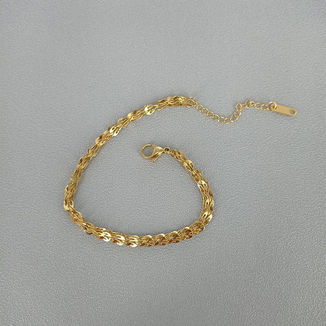 XIYANIKE Armband Edelstahl, Gold, Damen - Bild 1