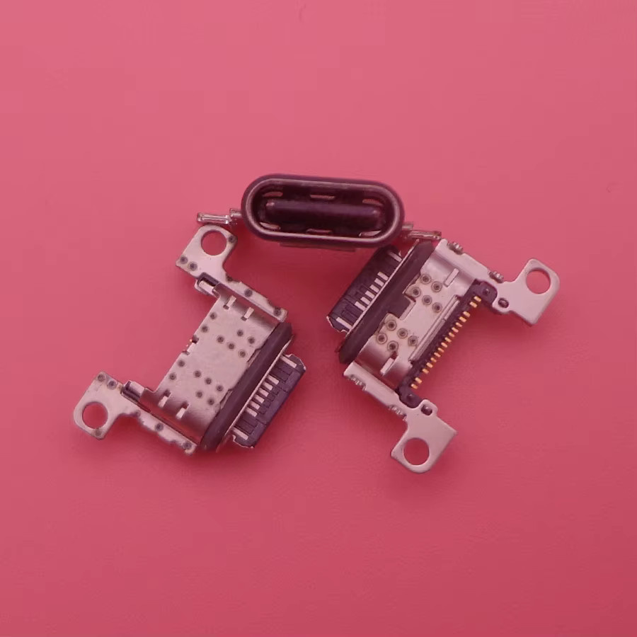 10 Stück USB-C Ladebuchsen Ersatz-Dock-Connector für Samsung Galaxy A53 5G A536 A536B A5360 in Silber - Bild 2