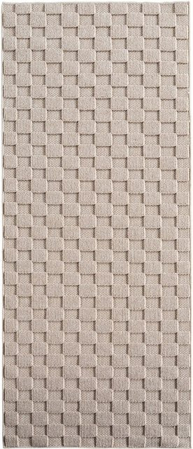 Ayyildiz Flachgewebeteppich Helix in Beige mit modernem Design, Breite: 80 cm, Länge: 250 cm - Bild 1
