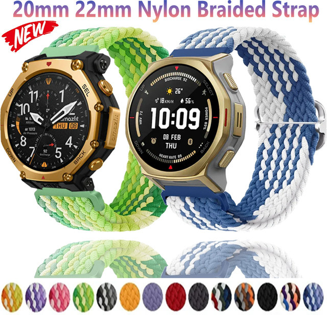 Uhrenarmband Nylon, geflochten, Unisex - Bild 1