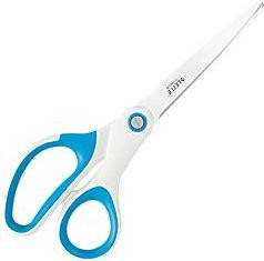 LEITZ Qualitäts-Schere WOW Titan 5319 aus Edelstahl in Blau - Bild 1