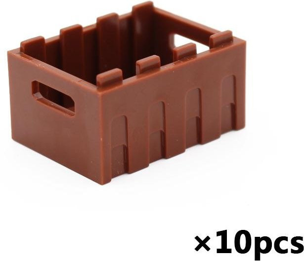 Yiran toy Containerkiste mit Griffen Baustein Komponenten Zubehör - Bild 1