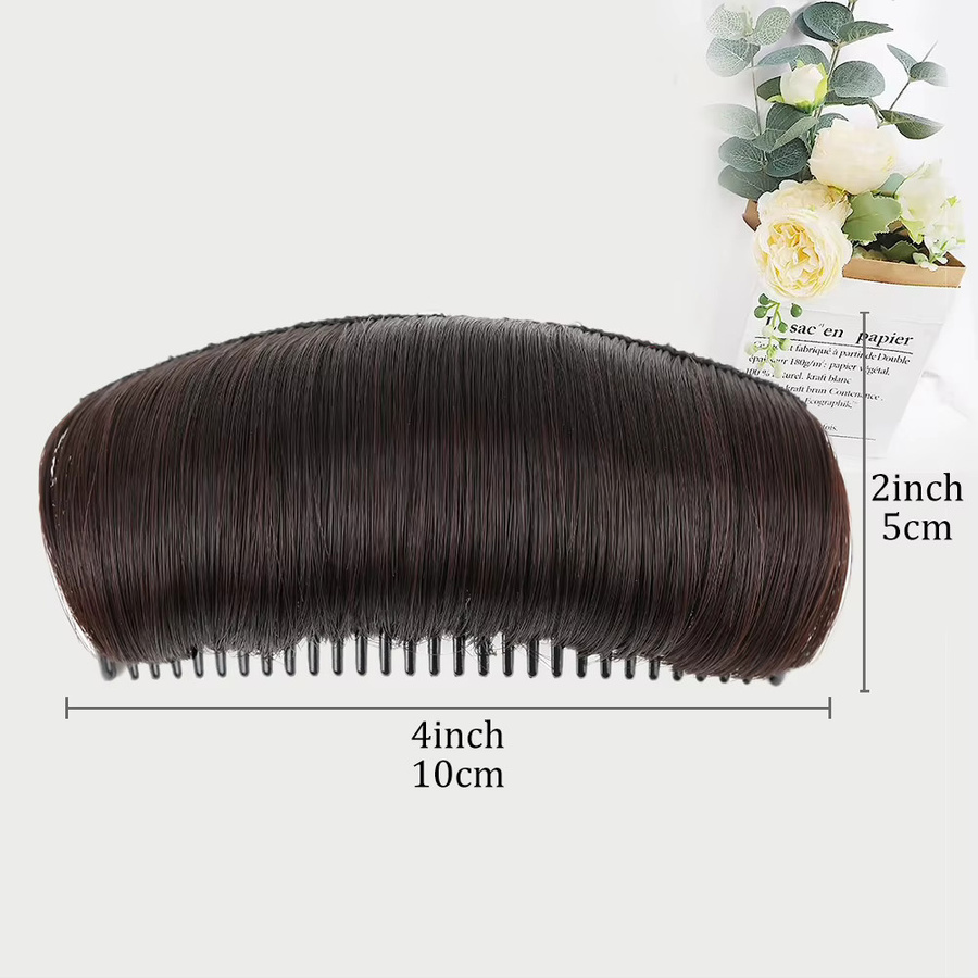 Synthetisches Haar-Brötchen, Haarpolster für Volumen, Unisex - Bild 3