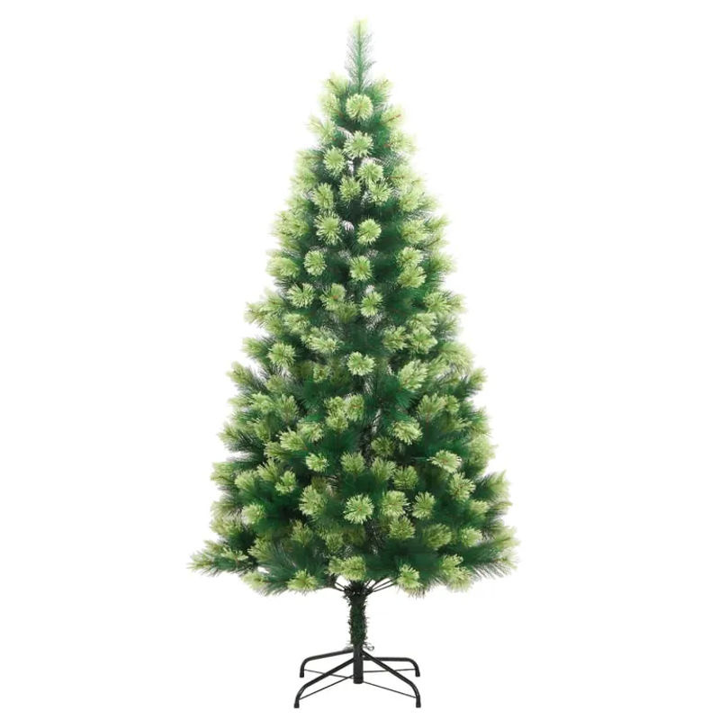 Vidaxl Künstliche Tanne Grün mit Metallständer für Weihnachten, Höhe: 210 cm - Bild 2