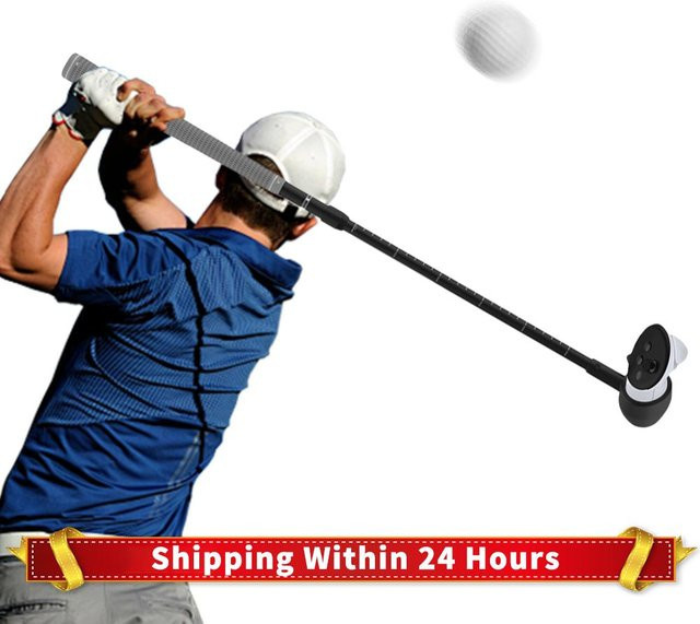 VR Golf Club Controller Extension für Meta Quest 3S, Meta Quest 3 und Meta Quest 2, 80 Grad Befestigung, Schwarz - Bild 1
