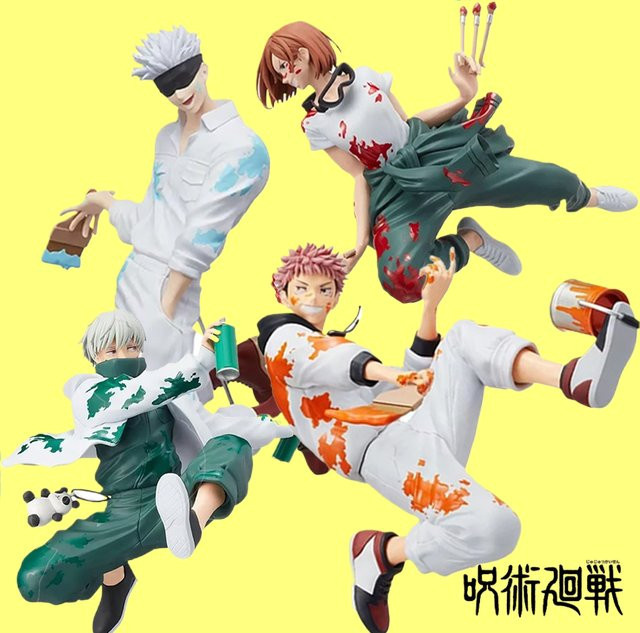Sega Jujutsu Kaisen Fushiguro Megumi Kugisaki Nobara, Actionfiguren, Einzelfigur, Kunststoff, Bunt / Mehrfarbig - Bild 1