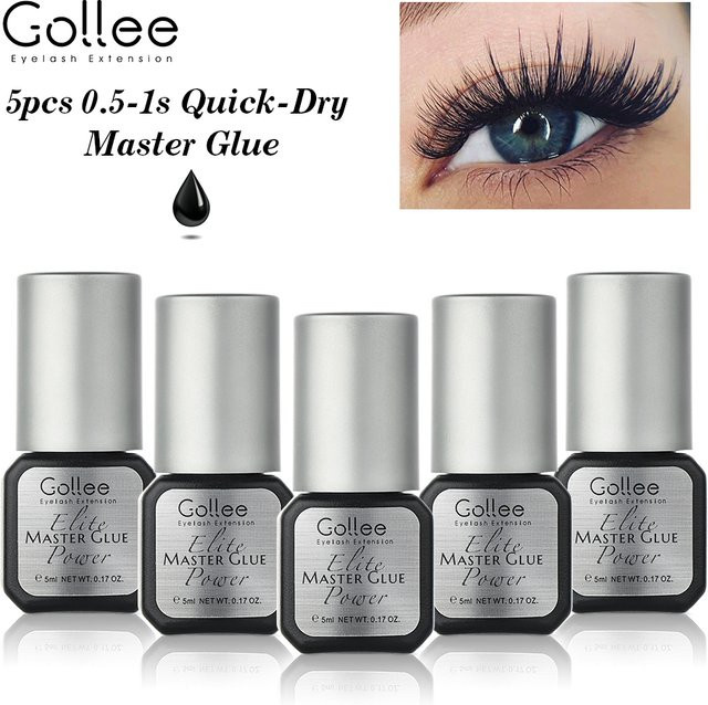 Gollee Wimpernverlängerungskleber, 5 ml, wasserfest - Bild 1