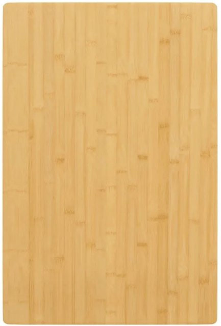 vidaXL Tischplatte aus Bambus, beige, B: 100 cm, T: 60 cm, H: 2,5 cm - Bild 1